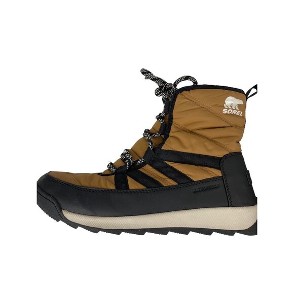 Sorel Women's 9 Whitney II Short Lace Up Tan Winter Hiking Boots Gorpcore - Picture 9 of 11